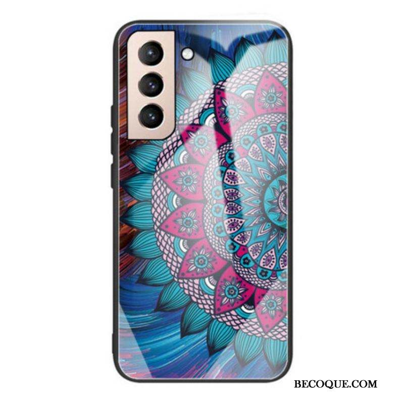 Coque Samsung Galaxy S21 FE Verre Trempé Mandala