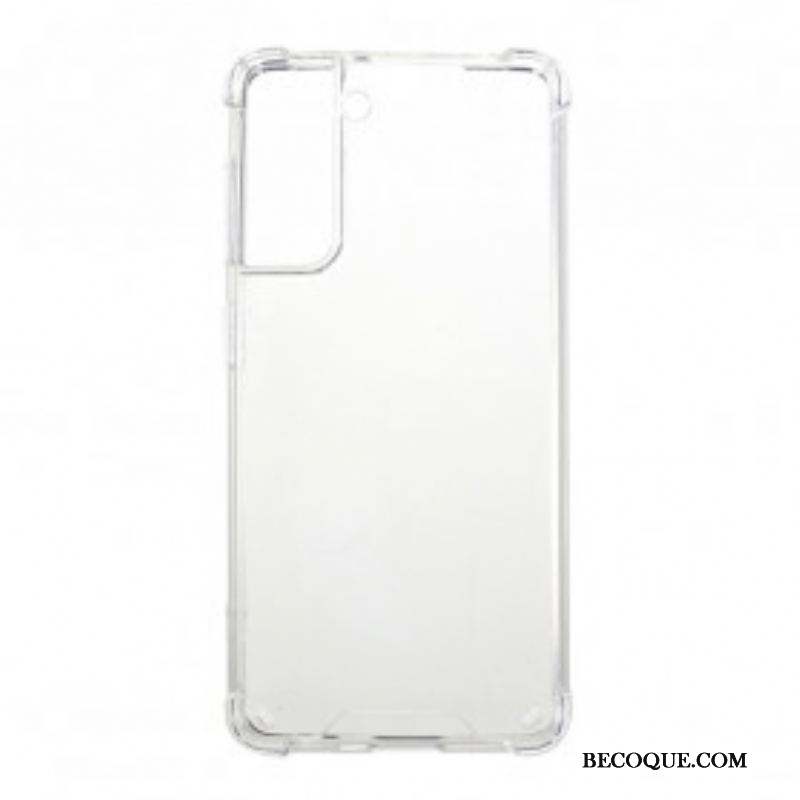 Coque Samsung Galaxy S21 Plus 5G Transparente Coins Renforcés