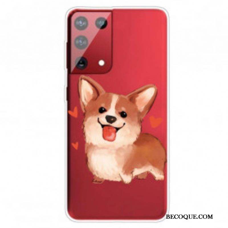 Coque Samsung Galaxy S21 Ultra 5G Mon Petit Chien