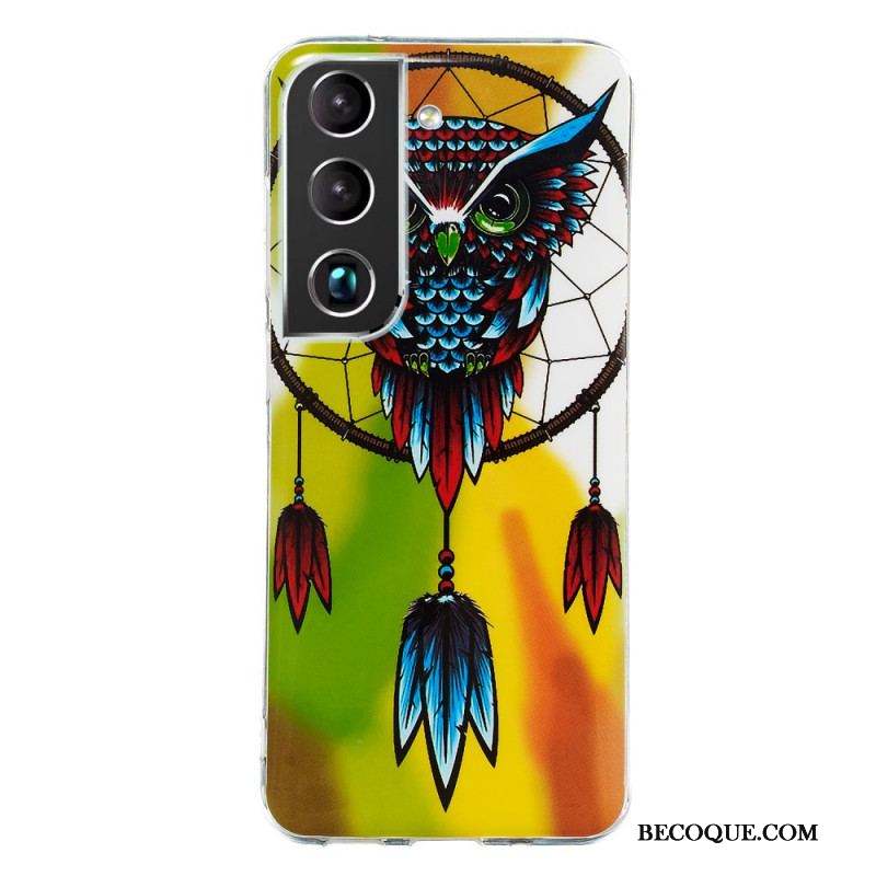 Coque Samsung Galaxy S22 5G Attrape Rêves Unique Fluorescente