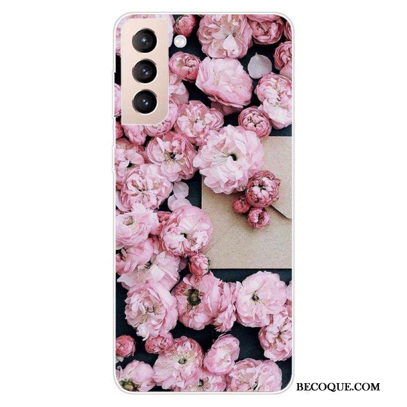 Coque Samsung Galaxy S22 5G Fleurs Roses