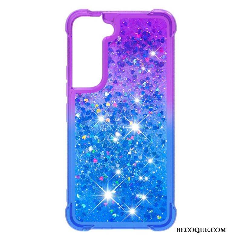 Coque Samsung Galaxy S22 5G Paillettes Colors