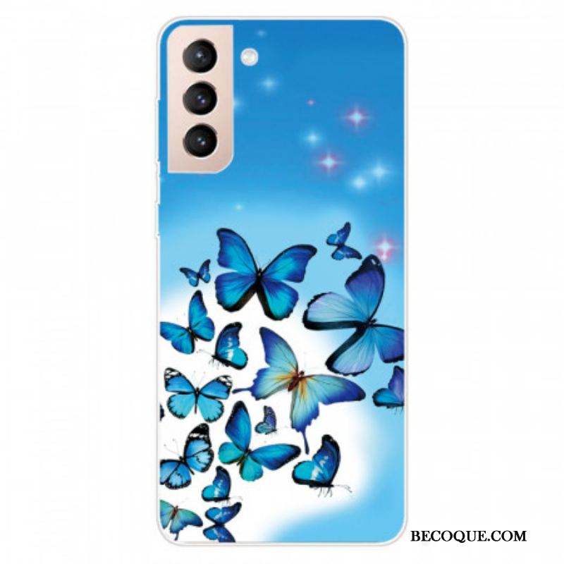 Coque Samsung Galaxy S22 5G Papillons Papillons 2