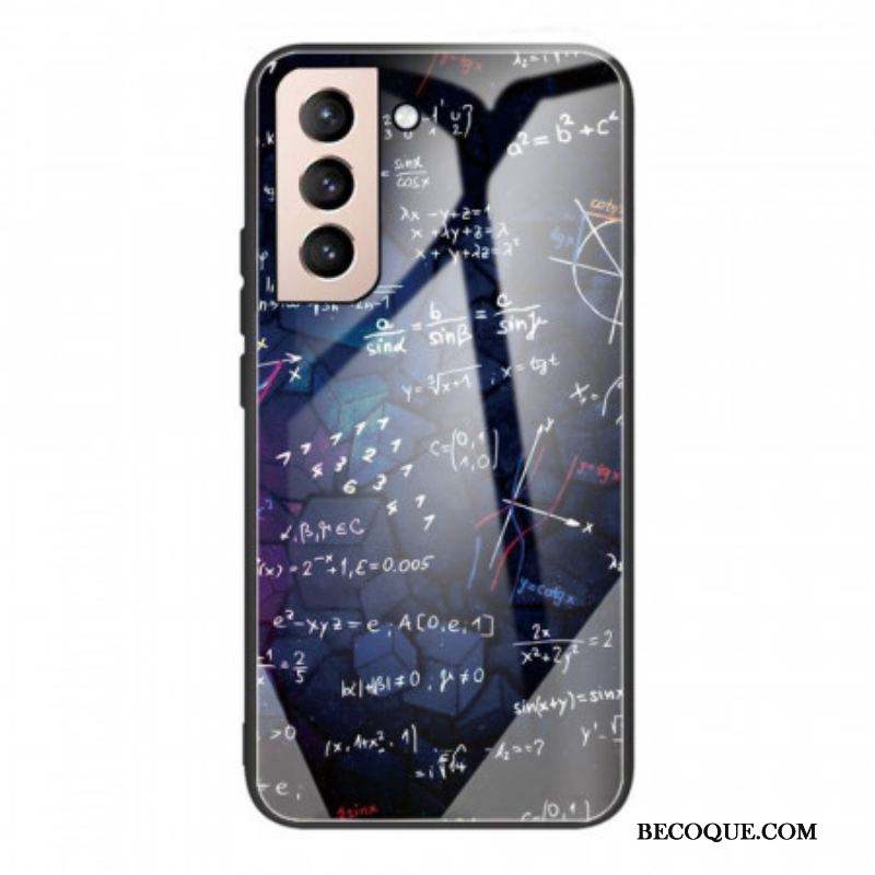 Coque Samsung Galaxy S22 5G Verre Trempé Calculs Mathématiques