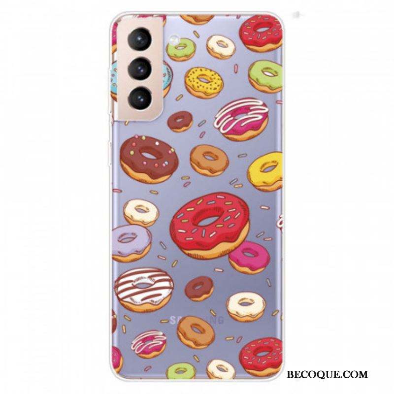 Coque Samsung Galaxy S22 5G love Donuts