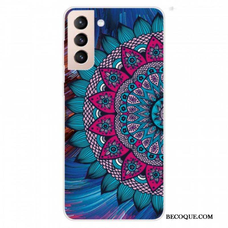 Coque Samsung Galaxy S22 Plus 5G Mandala Coloré