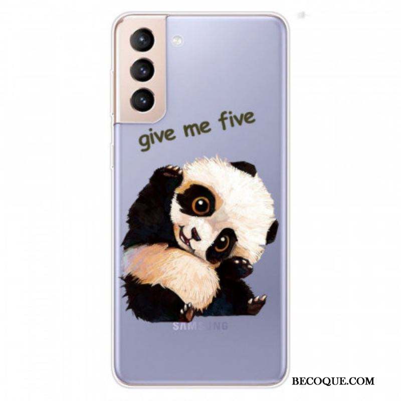 Coque Samsung Galaxy S22 Plus 5G Panda Give Me Five