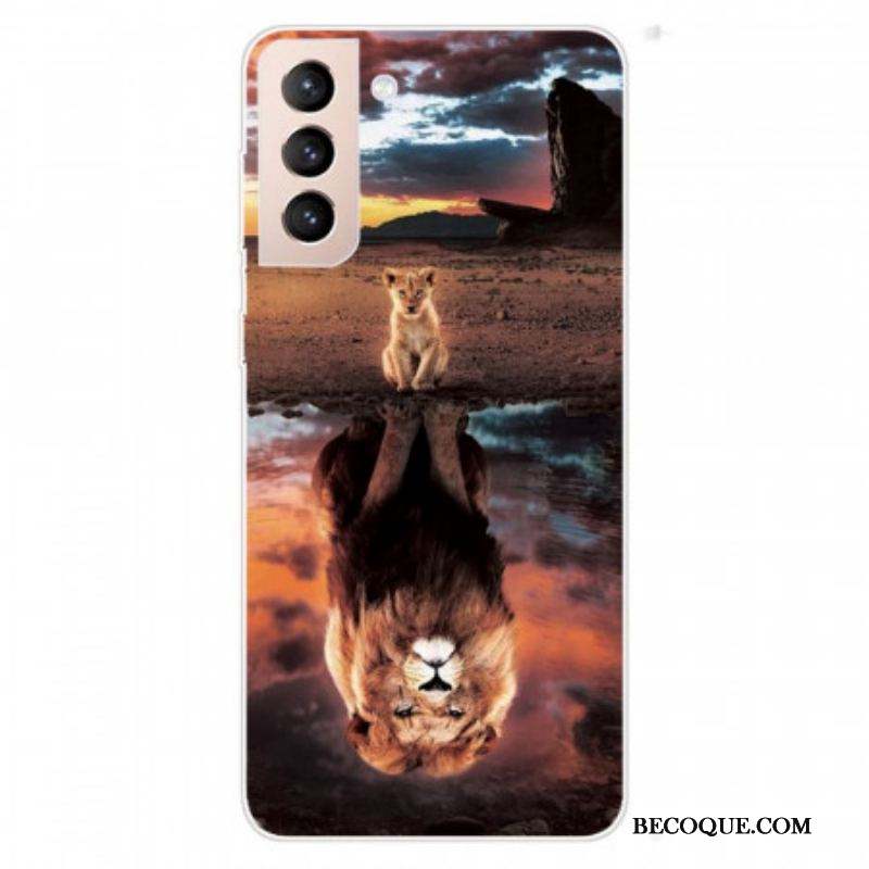 Coque Samsung Galaxy S22 Plus 5G Rêve de Lionceau