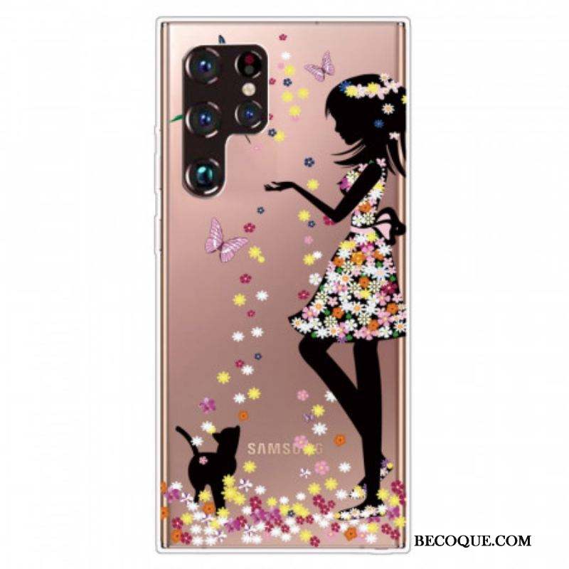 Coque Samsung Galaxy S22 Ultra 5G Femme Magique