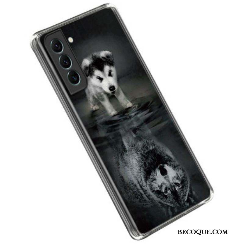 Coque Samsung Galaxy S23 5G Rêve de Chiot