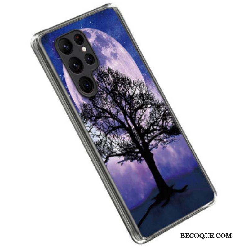 Coque Samsung Galaxy S23 Ultra 5G Arbre Lunaire