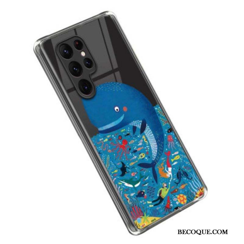 Coque Samsung Galaxy S23 Ultra 5G Baleine