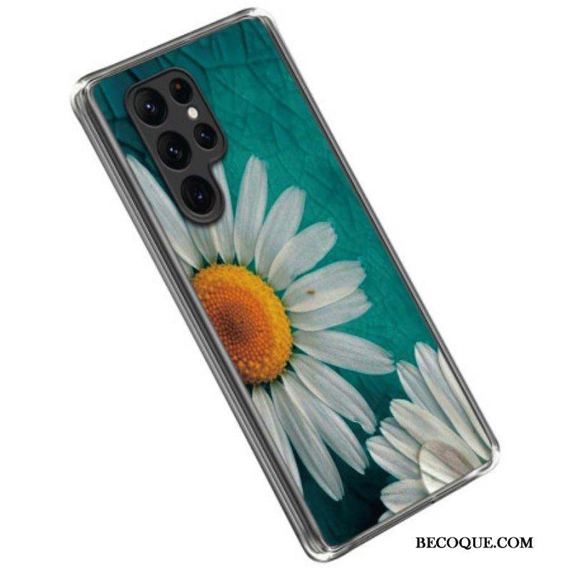 Coque Samsung Galaxy S23 Ultra 5G Marguerites