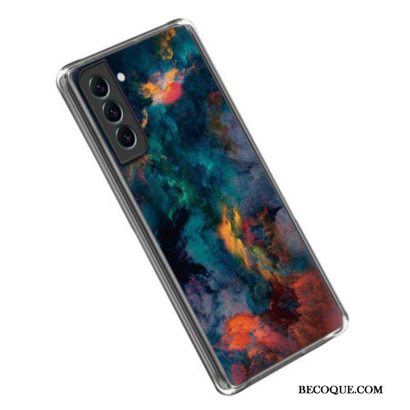 Coque Samsung Galaxy S23 Ultra 5G Nuages Colorés