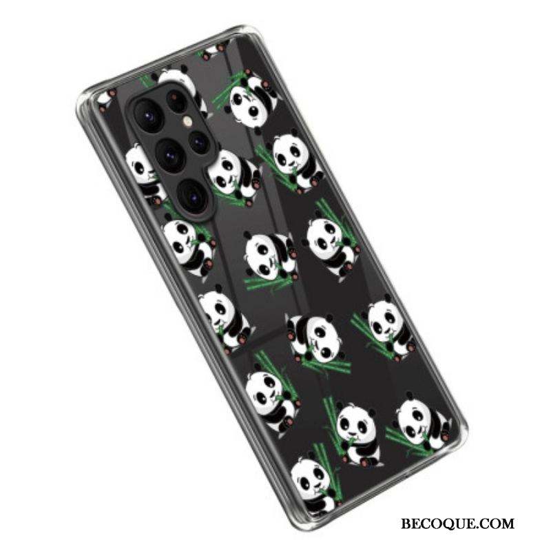 Coque Samsung Galaxy S23 Ultra 5G Petits Pandas