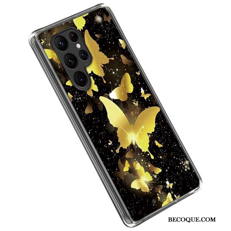 Coque Samsung Galaxy S23 Ultra 5G Vol des Papillons