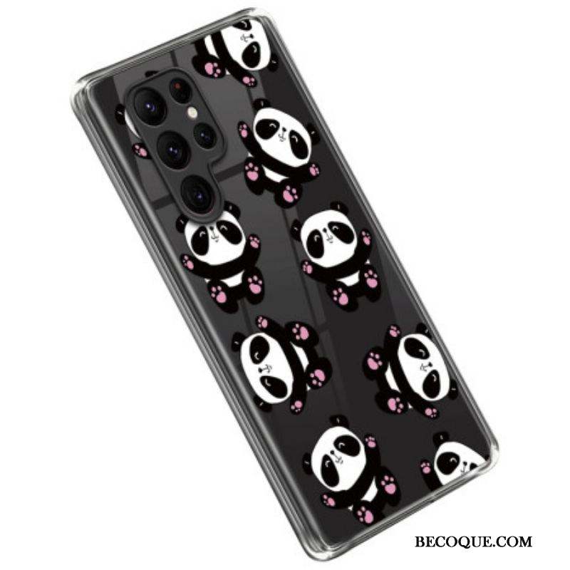 Coque Samsung Galaxy S23 Ultra Multiples Pandas