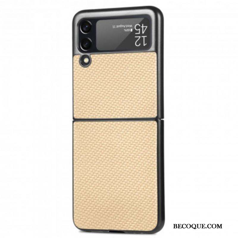 Coque Samsung Galaxy Z Flip 3 5G Fibre Carbone Texturée