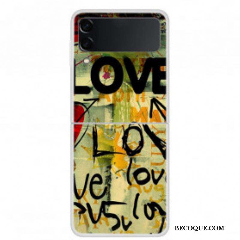 Coque Samsung Galaxy Z Flip 3 5G Love and Love