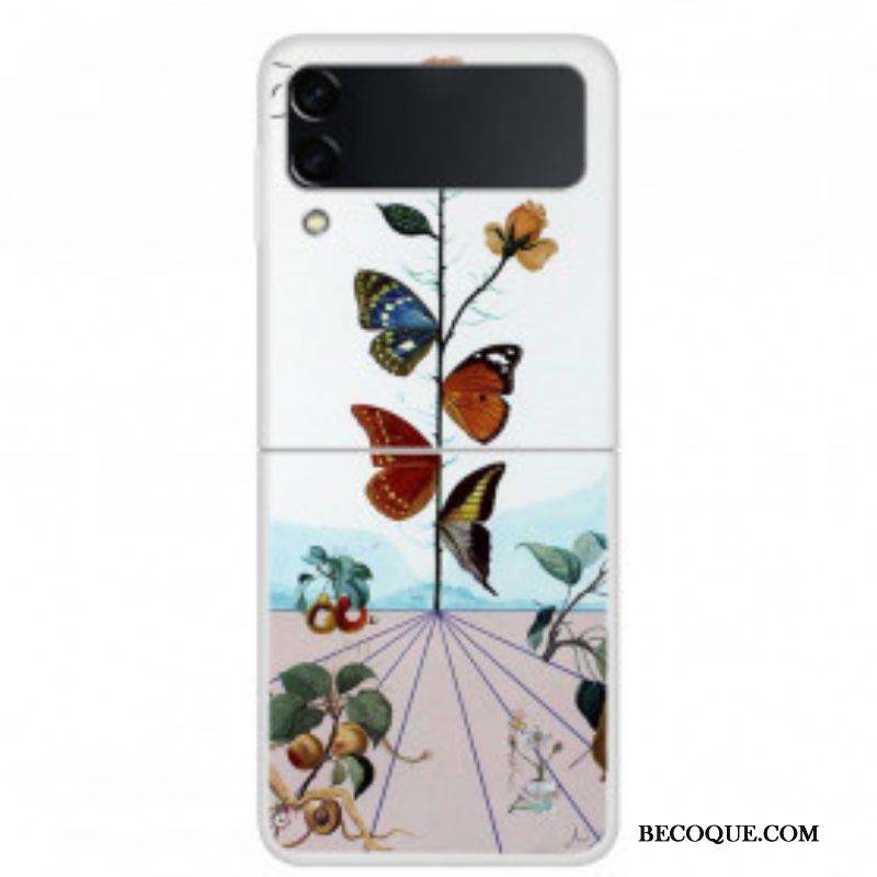 Coque Samsung Galaxy Z Flip 3 5G Papillons de la Nature