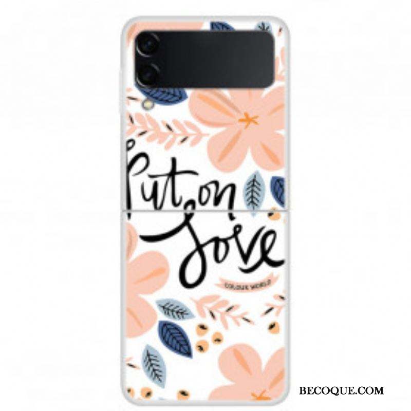 Coque Samsung Galaxy Z Flip 3 5G Put On Love