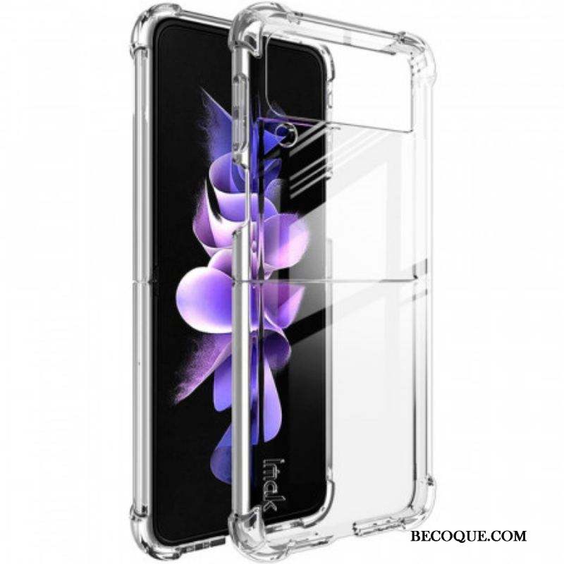 Coque Samsung Galaxy Z Flip 3 5G Transparente et Film Écran IMAK