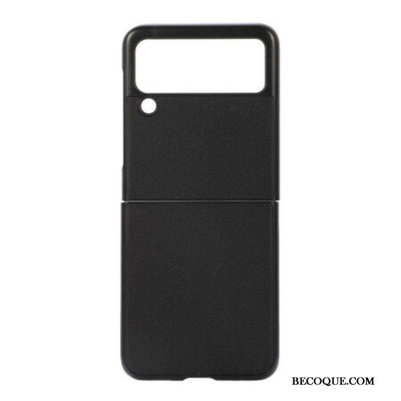 Coque Samsung Galaxy Z Flip 3 5G Véritable Cuir