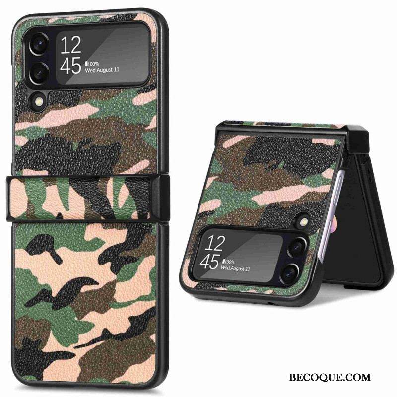 Coque Samsung Galaxy Z Flip 4 Camouflage Militaire