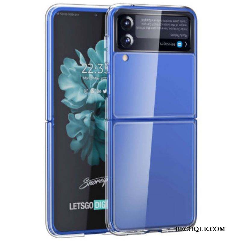 Coque Samsung Galaxy Z Flip 4 Crystal