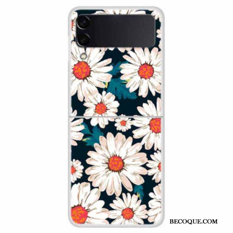 Coque Samsung Galaxy Z Flip 4 Marguerites