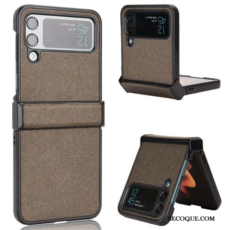 Coque Samsung Galaxy Z Flip 4 Texture effet Mat