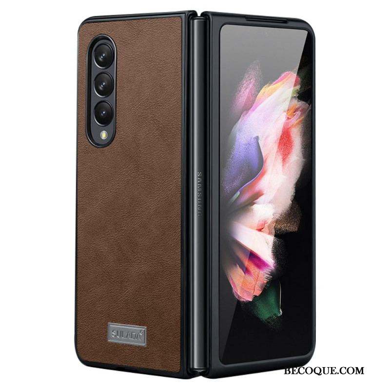 Coque Samsung Galaxy Z Fold 3 5G Simili Cuir SULADA