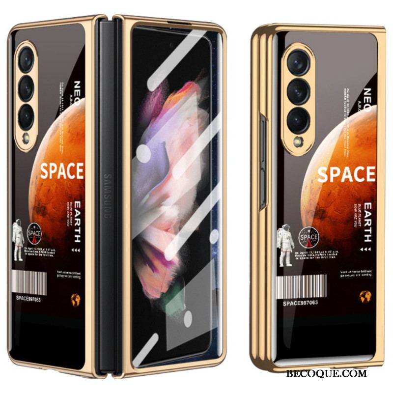 Coque Samsung Galaxy Z Fold 3 5G avec Protecteur Écran Space