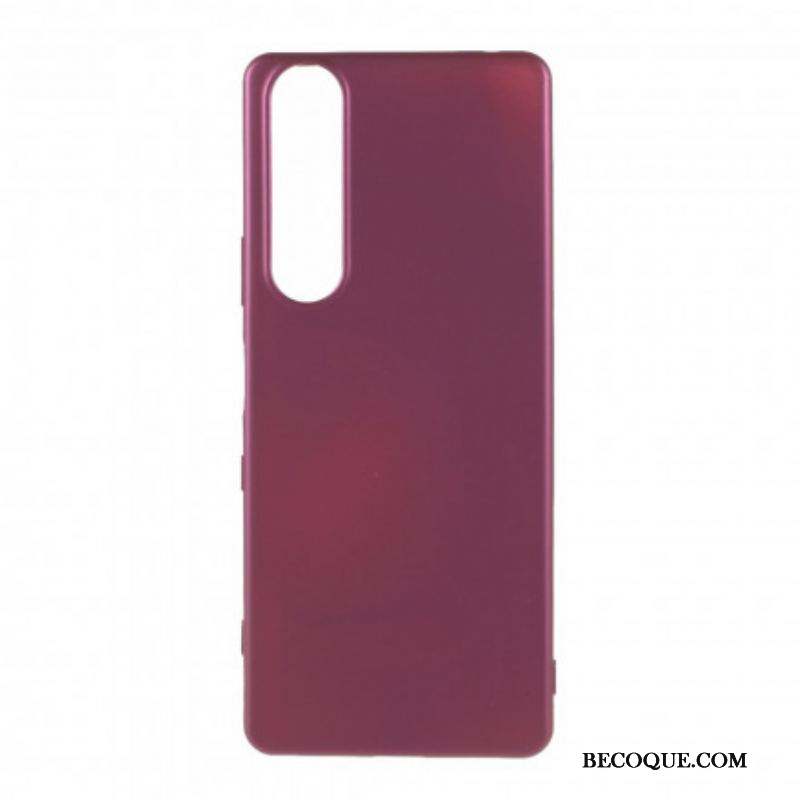 Coque Sony Xperia 1 III Silicone Givré