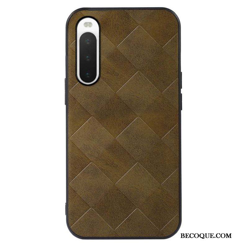 Coque Sony Xperia 10 IV Texture Tissée