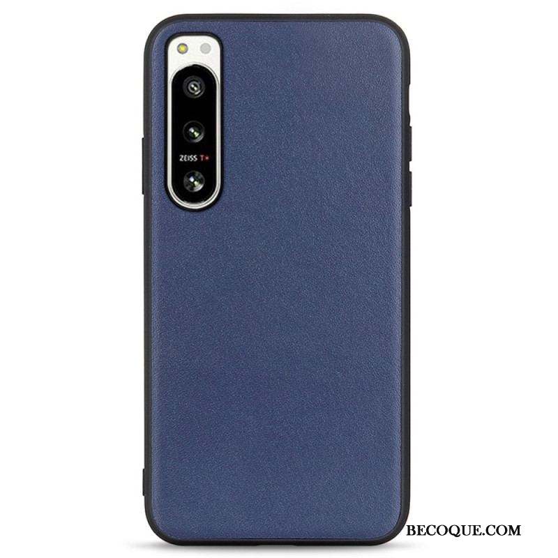 Coque Sony Xperia 5 IV Cuir