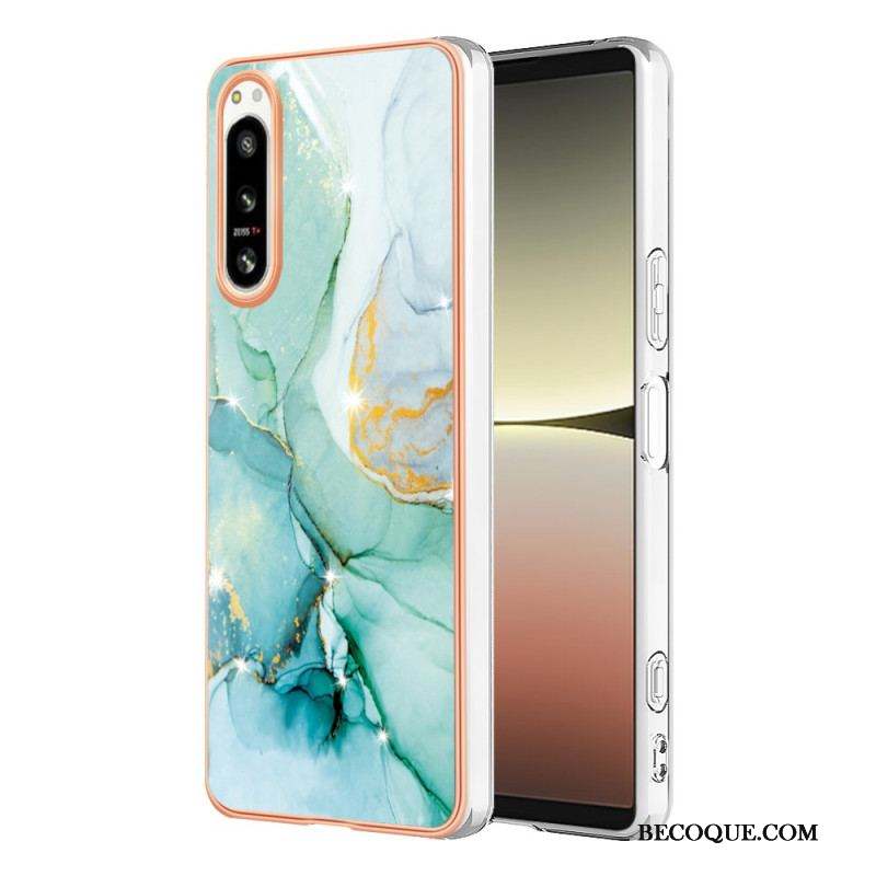 Coque Sony Xperia 5 IV Marbre Coloré