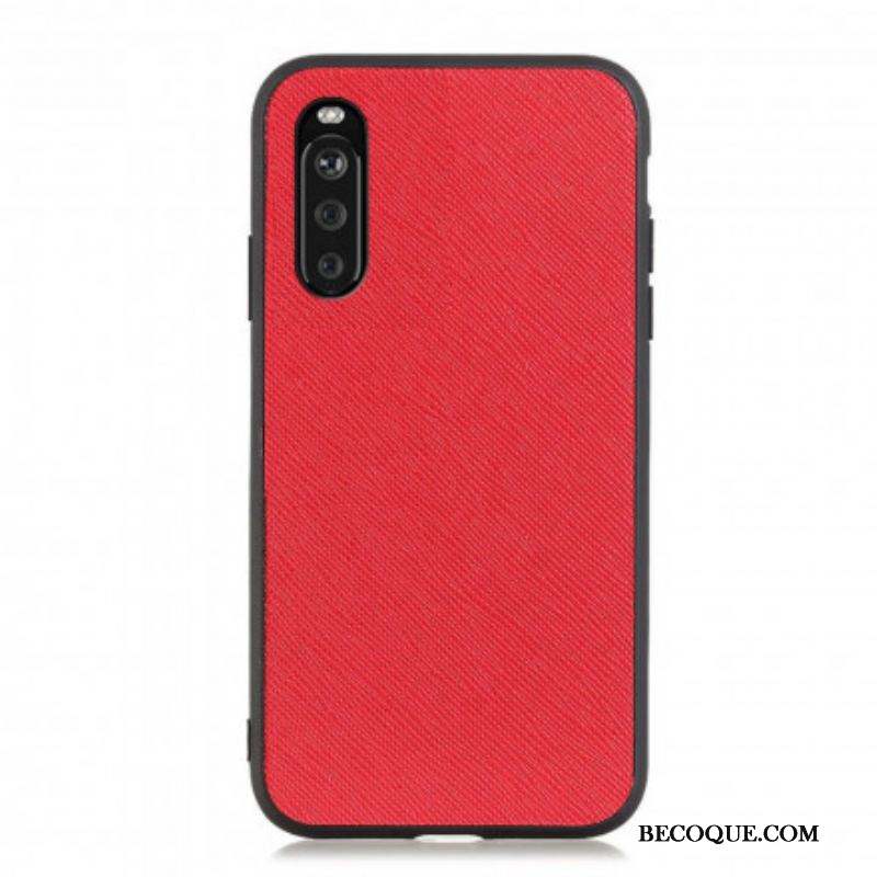 Coque Sony xperia 10 III Mini Véritable Cuir Texturé