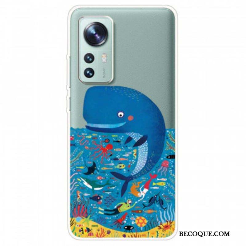 Coque   Xiaomi 12 / 12X  Baleine Graphique