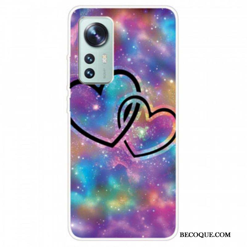 Coque  Xiaomi 12 / 12X  Coeurs Enchainés