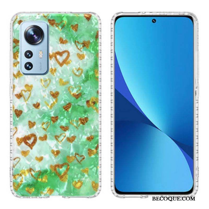 Coque Xiaomi 12 / 12X Coeurs Stylés