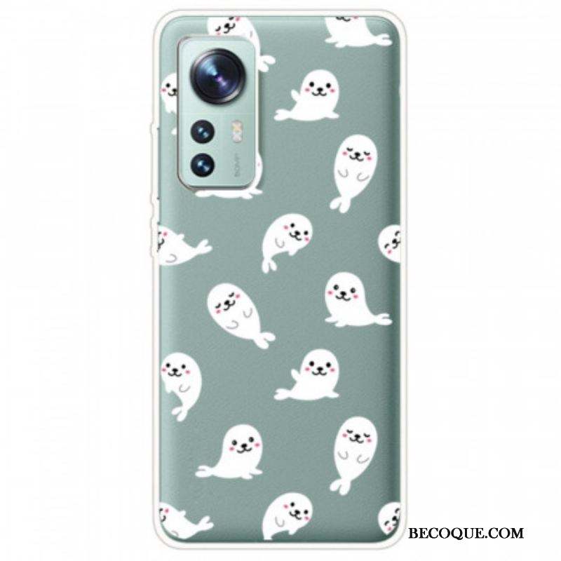 Coque  Xiaomi 12 / 12X  Otaries Fun