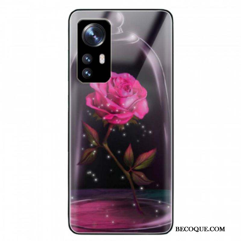 Coque  Xiaomi 12 / 12X  Verre Trempé Rose Magique