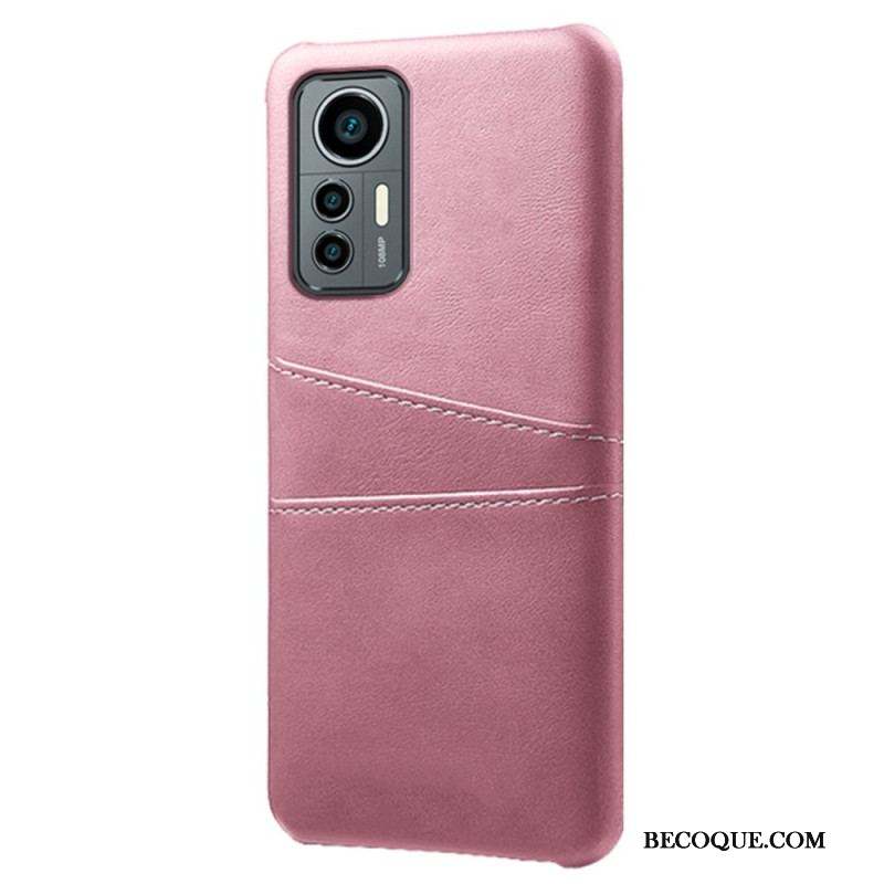 Coque Xiaomi 12 Lite Effet Cuir Porte-Cartes