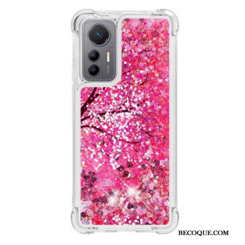 Coque Xiaomi 12 Lite Paillettes Arbre