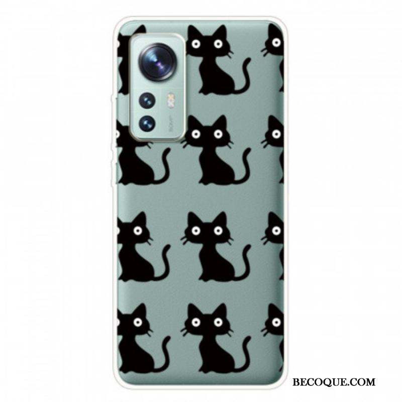 Coque Xiaomi 12 Pro Drôles de Chats