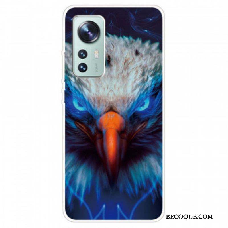 Coque Xiaomi 12 Pro Silicone Aigle