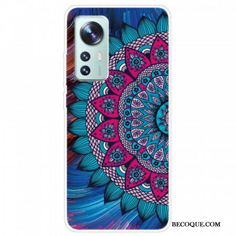 Coque Xiaomi 12 Pro Silicone Mandala