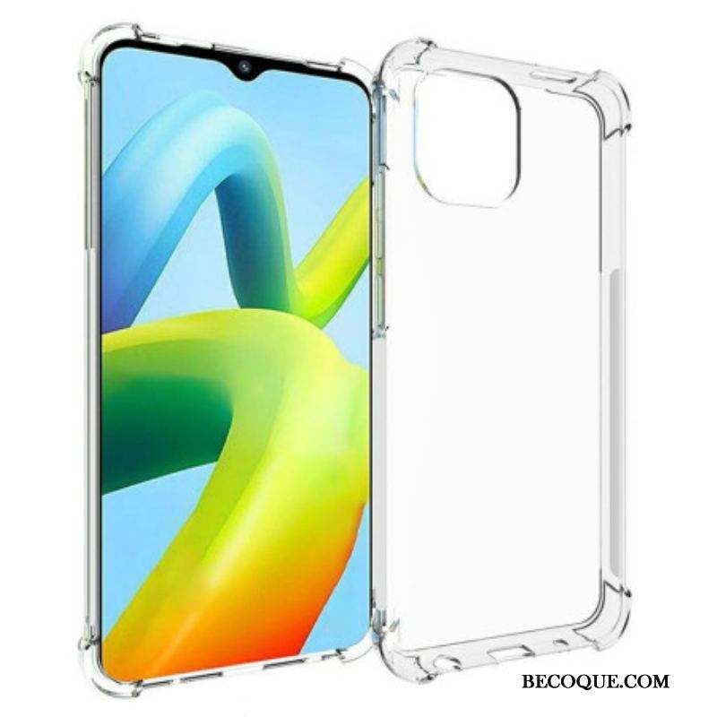 Coque Xiaomi Redmi A1 Transparente Coins Renforcés