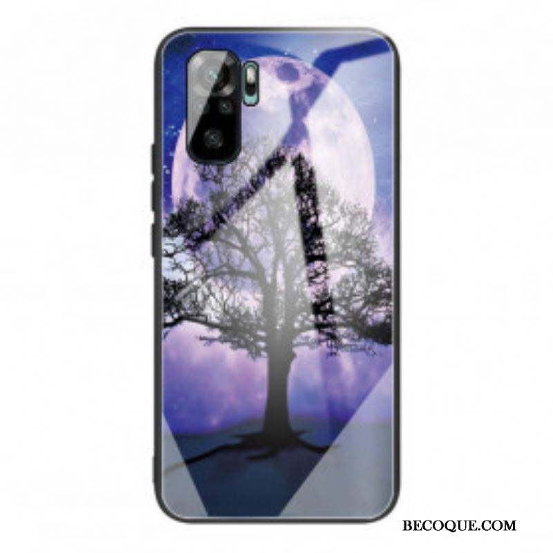 Coque Xiaomi Redmi Note 10/10S/Poco M5s Arbre et Lune